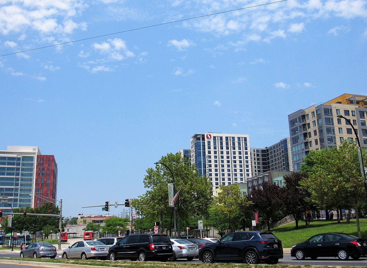 Downtown Wheaton, Maryland skyline